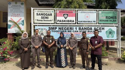 Jaksa Gelar Program JMS Di SMP Negeri 1 Banda Aceh.