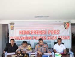 Polres Aceh Besar Ungkap Dugaan Tindak Pidana Maisir Sabung Ayam.