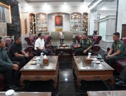 Pangdam IM Terima Audiensi Dengan Kapok Sahli Bais TNI.