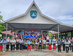 Taruna Akademi TNI Menginspirasi Siswa MTSN 1 Melalui Pelatihan Drumband.