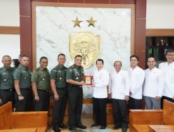 Pangdam IM Gelar Ramah Tamah Dengan MBI di Balee Sanggamara Makodam IM.