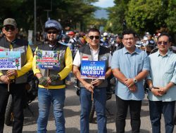 Pangdam IM Lepas Rombongan Peserta Bikers IMBI Sumatera Gathering 2024.