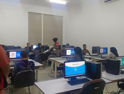 Calon Taruna Akpol Polda Aceh Di Test Uji CAT Akademik.