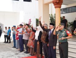 Pangdam IM dan Forkopimda Antar Wapres RI Bertolak Ke Surakarta.