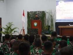 Pangdam IM Tutup Apel Komandan Satuan.