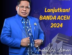 Aminullah Akan Tata Kota Banda Aceh Kembali Gemilang di 2024