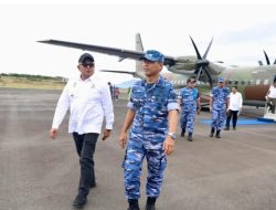 Pj Gubernur Aceh Gunakan Pesawat CN-295 TNI Tinjau Seluruh Venue PON XXl Aceh-Sumut.