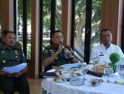 Pangdam IM Terima Audiensi Panitia PON XXI Aceh- Sumut Bidang Akomodasi.