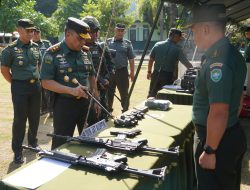 Pangdam IM Pimpin Apel Pemeriksaan dan Pemberangkatan Satgas PAM Ke Pulau Simeulue Cut.
