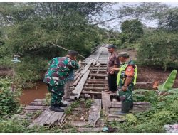 Perkembangan Perbaikan Jembatan dan Embung di Wilayah Kodam IM.