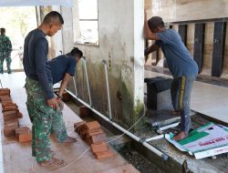 Hari Kelima Proses Perehapan Masjid Baiturrahim.