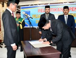 Walikota Langsa Lantik 8 Pejabat Esselon II.