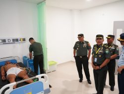 Irdam IM Dampingi Wairjen TNI Pantau seleksi Catar Akademi TNI Selinda Aceh