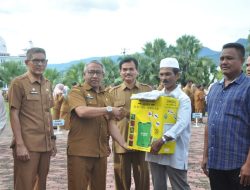 Peringati Hari Krida Pertanian 2024, Pemkab Aceh Besar Gelar Apel Gabungan.