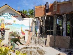 Proses Rehab Mesjid Baiturrahim Pada Hari Kesepuluh.