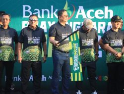 Pangdam IM Hadiri Bank Aceh Bhayangkara Run 2024.