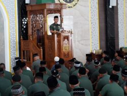 Kasdam IM Hadiri Peringatan Tahun Baru Islam Bersama Keluarga Besar Kodam IM.