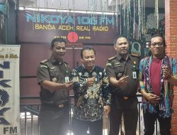 Kejati Aceh Gelar Penyuluhan Hukum Tentang UU ITE di Radio Nikoya FM.