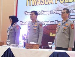 Irwasda Polda Aceh Pimpin Rakerwas Itwasda.