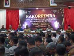 Kasdam IM Hadiri Rakorpimda Pilkada Aceh Tahun 2024