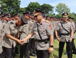 Kapolda Aceh Melantik 262 Bintara Remaja Polri.
