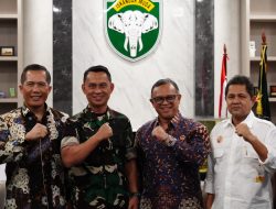 Kasdam IM Terima Audiensi Dengan Stafsus Kementerian ATR/BPN RI.