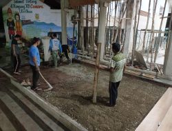 Kelanjutan Proses Rehab Masjid Baiturrahim Hari Ke-20.