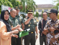 Pangdam IM dan Pj Walikota Banda Aceh Tinjau Progres Pembangunan Fasilitas SMP Negeri 1 Banda Aceh.