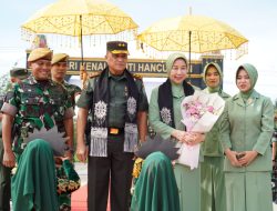 Pangdam IM Kunker ke Batalyon Arhanud 5/CSBY.