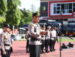 Polres Aceh Besar Gelar Apel Pasukan Operasi Mantap Praja Seulawah 2024.