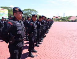 Kapolda Aceh Pimpin Gelar Apel Pasukan Operasi Po Meurah Seulawah 2024.