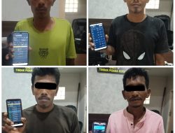 Polresta Banda Aceh Amankan 7 Pemain Judi Online.