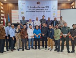 22 Wartawan PWI Kota Lhokseumawe Ikut UKW
