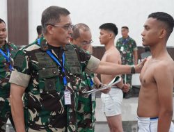Pangdam IM Pimpin Sidang Pantukhir Penerimaan Calon Bintara Prajurit Karier TNI AD Reguler Wanita dan Keahlian.