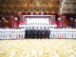 Pangdam IM Hadiri Pengukuhan Paskibraka Banda Aceh Tahun 2024.