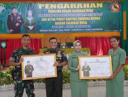 Pangdam Iskandar Muda Kunjungi Yonzipur 16/Dhika Anoraga.