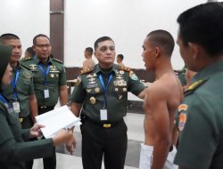 Pangdam IM Pimpin Sidang Pantukhir Calon Bintara TNI AD Reguler Tahun 2024.