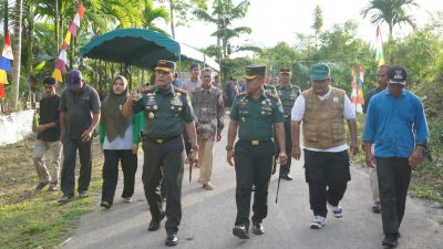 Pangdam IM Tinjau Program Optimalisasi Lahan di Simeulue.