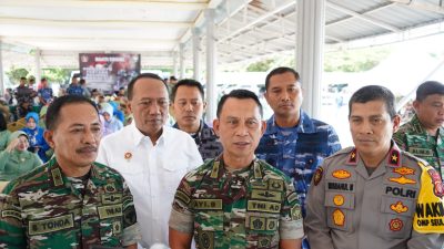 Kasdam IM Ikuti Vidcon Bersama Panglima TNI.