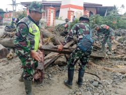 Pangdam IM Perintahkan Danrem 011/LW Tanggap Cepat Penanganan Banjir Dan Longsor di Agara Serta Aceh Tengah.