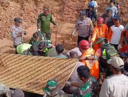 Pangdam IM Bantu Evakuasi Korban Tanah Longsor Di Aceh Tengah.