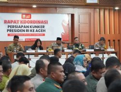 Pangdam IM Hadiri Rakorwil Kunker Presiden Joko Widodo ke Aceh.