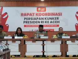 Pj Gubernur Pimpin Rakorwil Kunker Presiden Jokowi Ke Aceh.