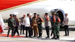 Pj Gubernur Aceh Sambut Kedatangan Presiden Jokowi.