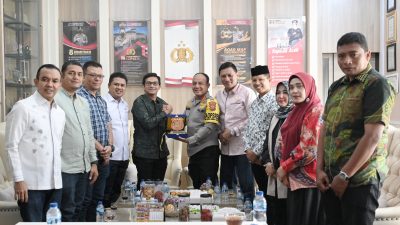 Pimpinan DPRK Silaturrahmi Dengan Kapolresta Banda Aceh.