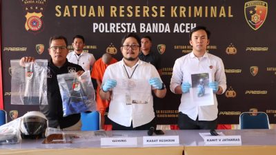 Polisi Ungkap Motif Pembunuhan Mahasiswa di Jeulingke.