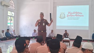 Program Jaksa Masuk Dayah Cegah Bullying dan Edukasi Hukum di Lhokseumawe dan Aceh Utara