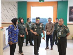 Pangdam IM Tinjau Bangunan Gedung PDN Rumkit Tk II Iskandar Muda.