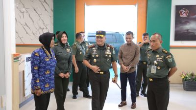 Pangdam IM Tinjau Bangunan Gedung PDN Rumkit Tk II Iskandar Muda.