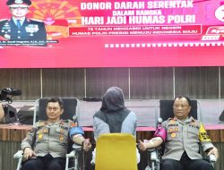 Jajaran Polda Aceh Gelar Donor Darah Sambut Hari Jadi ke 73 Humas Polri.